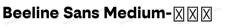 Beeline Sans Medium字体转换 Beeline Sans Medium字体转换